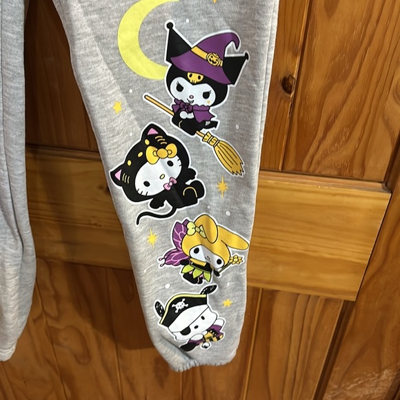 Hello Kitty and Friends Women’s Halloween Graphic Print Joggers - Picture 3 of 4